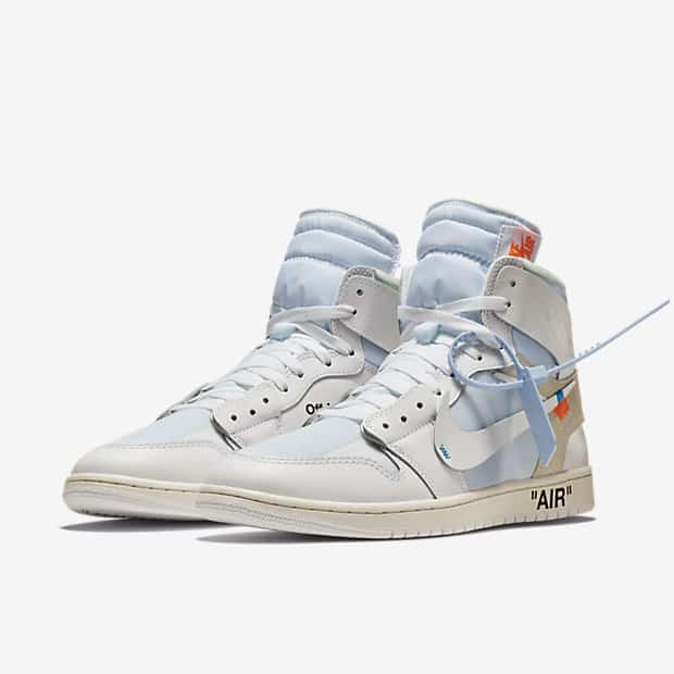 Off White x Air Jordan 1 White AQ0818 100 Grailify